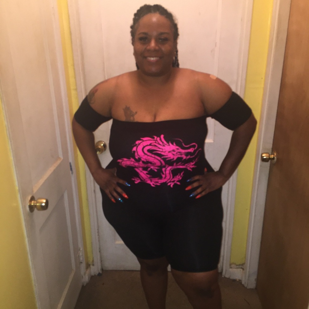 Enter The Dragon Romper